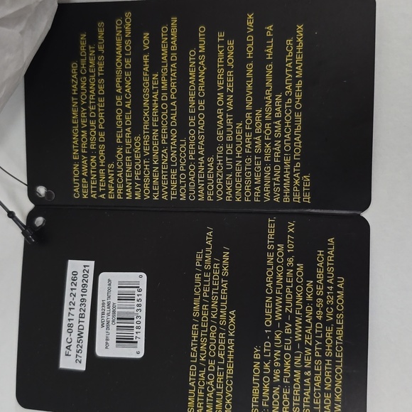 Loungefly Funko Pop Disney Villains Tattoo Crossbody Bag NWT - Picture 6 of 16